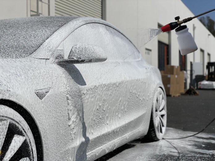 Tesla Car Wash Mode